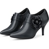 image:imageAllegra K Women Pointy Toe Stiletto Heels Ankle BootiesNavy Blue