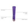 image:imageAllegra K Women Rhinestone Crystal Chain Pointed Toe Stiletto Heels BootsDark Purple