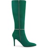 image:imageAllegra K Women Rhinestone Crystal Chain Pointed Toe Stiletto Heels BootsGreen