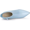 image:imageAllegra K Women Rubber Clear Heel Pointed Toe Chunky Heels Ankle BootsSky Blue