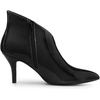 image:imageAllegra K Women V Shape Pointed Toe Stiletto Heel Ankle Boots Side ZipperBlack