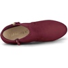 image:imageAllegra K Womens Chunky Heel Platform Ankle BootsBurgundy