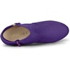 image:imageAllegra K Womens Chunky Heel Platform Ankle BootsDeep Purple