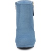 image:imageAllegra K Womens Chunky Heel Platform Ankle BootsDenim Blue
