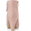 image:imageAllegra K Womens Chunky Heel Platform Ankle BootsDust Pink