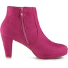 image:imageAllegra K Womens Chunky Heel Platform Ankle BootsHot Pink