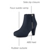 image:imageAllegra K Womens Chunky Heel Platform Ankle BootsNavy Blue