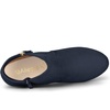 image:imageAllegra K Womens Chunky Heel Platform Ankle BootsNavy Blue