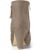 image:imageAllegra K Womens Chunky Heel Platform Ankle BootsNude