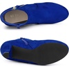 image:imageAllegra K Womens Chunky Heel Platform Ankle BootsRoyal Blue