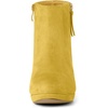 image:imageAllegra K Womens Chunky Heel Platform Ankle BootsYellow