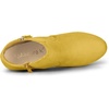 image:imageAllegra K Womens Chunky Heel Platform Ankle BootsYellow
