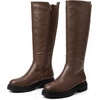 image:imageAllegra K Womens Flats Knee High Platform BootsBrown