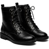 image:imageAllegra K Womens Lace Up Low Heels Ankle Combat BootsBlack