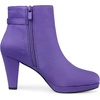 image:imageAllegra K Womens Low Platform Side Zip Buckle Chunky Heel Ankle BootiesBack to School Heeled Shoe