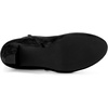 image:imageAllegra K Womens Low Platform Side Zip Buckle Chunky Heel Ankle BootiesBlack