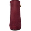 image:imageAllegra K Womens Low Platform Side Zip Buckle Chunky Heel Ankle BootiesBurgundy