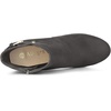 image:imageAllegra K Womens Low Platform Side Zip Buckle Chunky Heel Ankle BootiesGrey