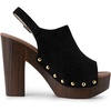 image:imageAllegra K Womens Open Toe Slingback Platform Chunky Heel SandalsBlack
