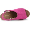 image:imageAllegra K Womens Open Toe Slingback Platform Chunky Heel SandalsHot Pink