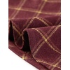 image:imageAllegra K Womens Plaids Vintage Tartan Elastic Waist Short ALine SkirtBurgundy