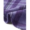 image:imageAllegra K Womens Plaids Vintage Tartan Elastic Waist Short ALine SkirtDark Purple