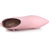 image:imageAllegra K Womens Stiletto Heels Pointed Toe Ankle BootsPink