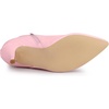 image:imageAllegra K Womens Stiletto Heels Pointed Toe Ankle BootsPink