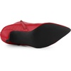 image:imageAllegra K Womens Stiletto Heels Pointed Toe Ankle BootsRed