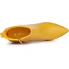 image:imageAllegra K Womens Stiletto Heels Pointed Toe Ankle BootsYellow