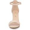 image:imageAllegra K Women Suede Ankle Strap High Stiletto Heel Open Toe SandalsBeige