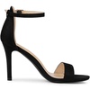 image:imageAllegra K Women Suede Ankle Strap High Stiletto Heel Open Toe SandalsBlack