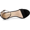 image:imageAllegra K Women Suede Ankle Strap High Stiletto Heel Open Toe SandalsBlack