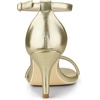 image:imageAllegra K Womens Rhinestone Sandals Stiletto HeelsGold