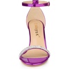 image:imageAllegra K Womens Rhinestone Sandals Stiletto HeelsPurple