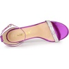 image:imageAllegra K Womens Rhinestone Sandals Stiletto HeelsPurple