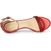 image:imageAllegra K Womens Rhinestone Sandals Stiletto HeelsRed