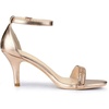 image:imageAllegra K Womens Rhinestone Sandals Stiletto HeelsRose Gold