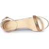 image:imageAllegra K Womens Rhinestone Sandals Stiletto HeelsRose Gold