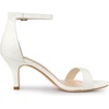 image:imageAllegra K Womens Rhinestone Sandals Stiletto HeelsWhite