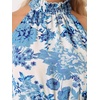 image:imageAllegra K Women Boho Summer Sleeveless Floral Print Halter Neck SundressBlue