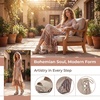 image:imageAllegra K Women Plaid Side Zipper LaceUp Peeptoe Platform SandalsBeige