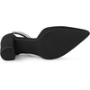 image:imageAllegra K Women Rhinestone Pointed Toe Ankle Strap Chunky Heels PumpsBlack
