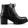 image:imageAllegra K Women Round Toe Chunky Heel Lace Up Platform Combat BootsBlack