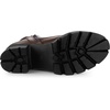 image:imageAllegra K Women Round Toe Chunky Heel Lace Up Platform Combat BootsCoffee