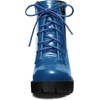 image:imageAllegra K Women Round Toe Chunky Heel Lace Up Platform Combat BootsDark Blue