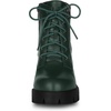 image:imageAllegra K Women Round Toe Chunky Heel Lace Up Platform Combat BootsDark Green