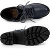 image:imageAllegra K Women Round Toe Chunky Heel Lace Up Platform Combat BootsNavy Blue