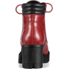 image:imageAllegra K Women Round Toe Chunky Heel Lace Up Platform Combat BootsRed