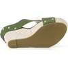 image:imageAllegra K Womens Platform Slide Wedges SandalsDark Green